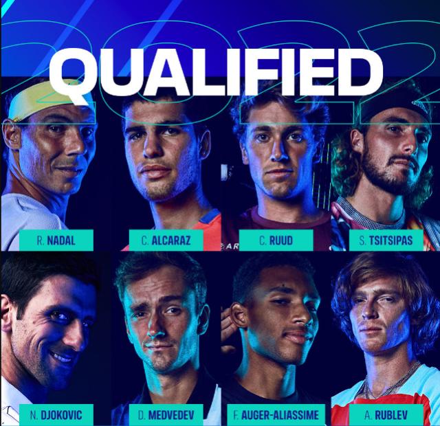 ATP总决赛三个世代同堂 80后德纳对决00后“双阿”